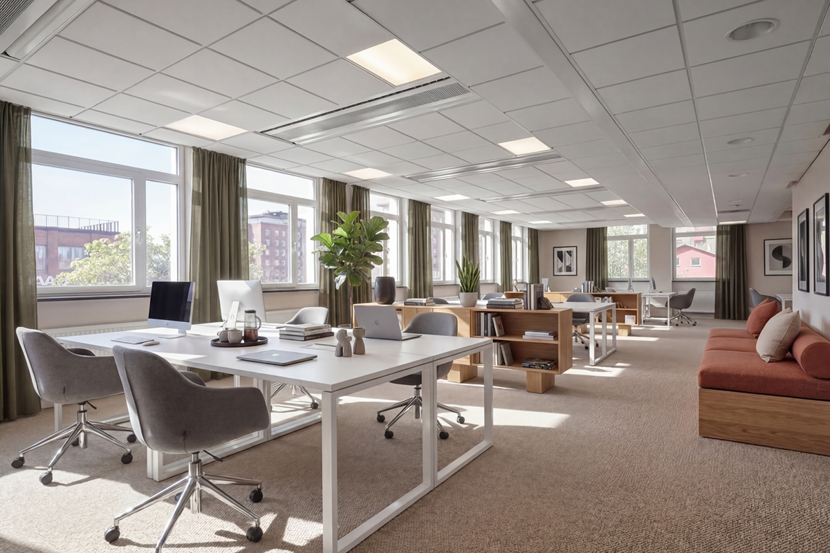 Visionsbild arbetsplatser