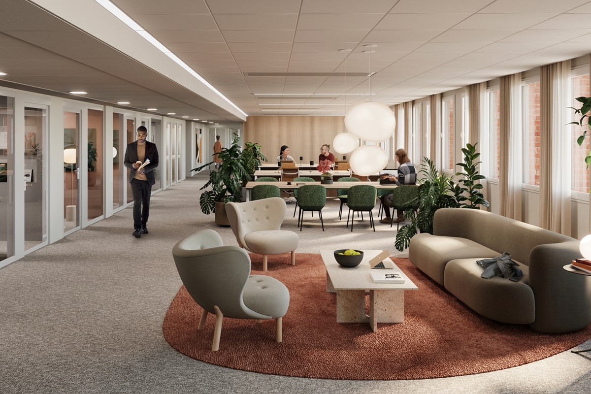 Visionsbild Kontorsmiljö