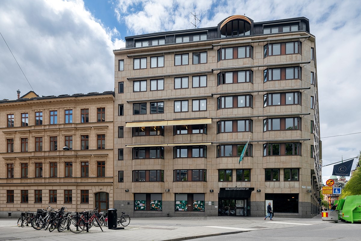Fastigheten Biblioteksgatan 29
