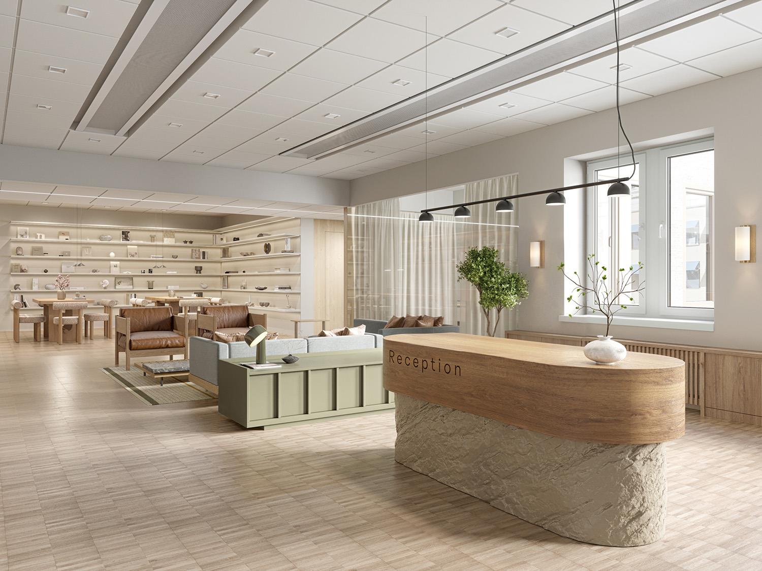 Visionsbild reception