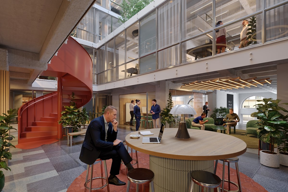 Visionsbild, gemensam lounge